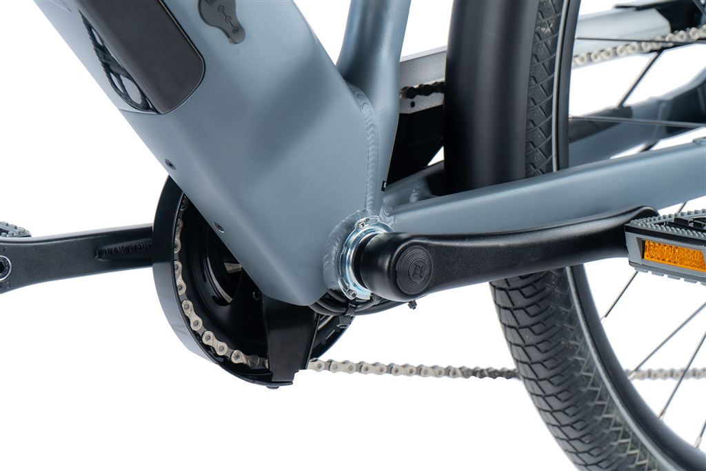 E-BIKE 28 SANDY GENT 17,5-3, GREY MATT  (REAR MOTOR)