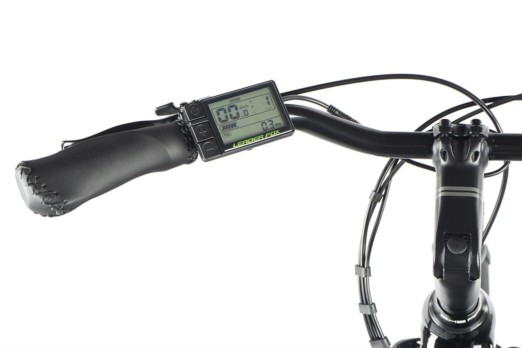 E-BIKE 28 INDUKTORA 20-1, BLACK SHINY (rear motor)