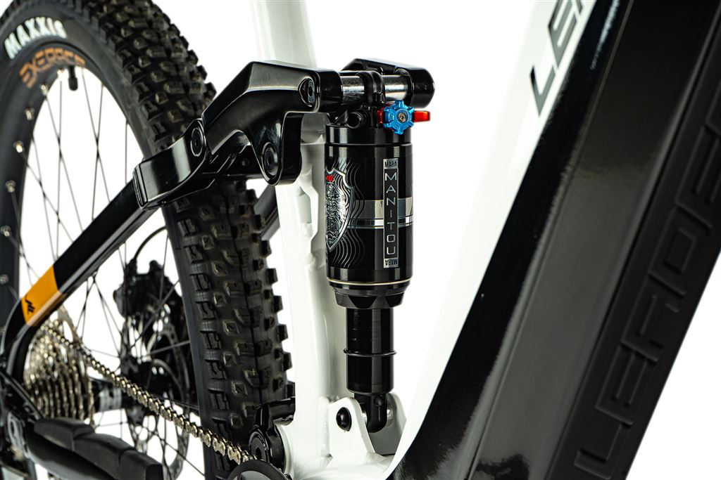 E-BIKE ARRAN FULL SUSP. 29, 21,5-1, WHITE SHINY (PANASONIC)