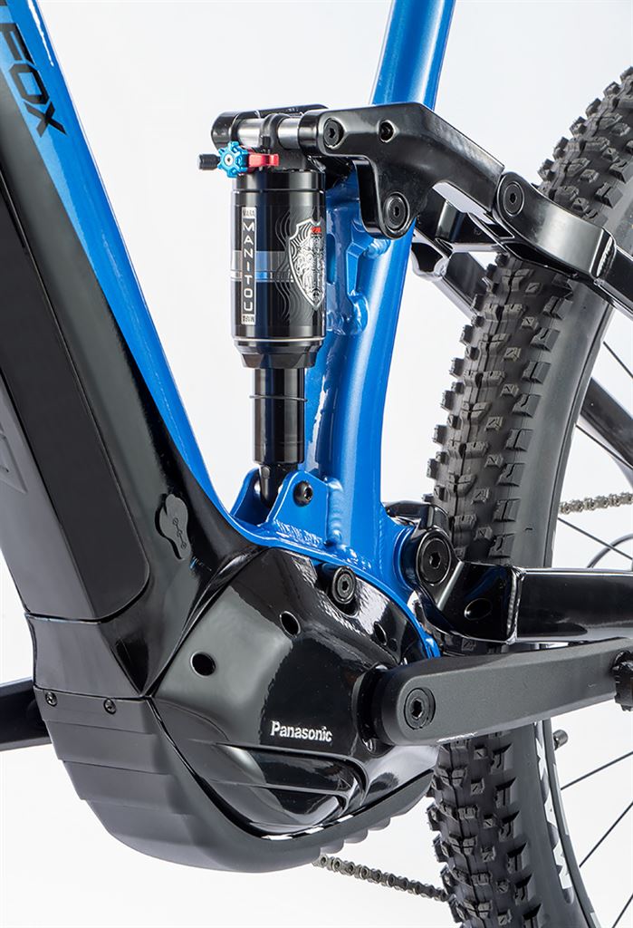 E-BIKE AYRA FULL.SUSP 29, 19,5-2, BLUE  (PANASONIC)