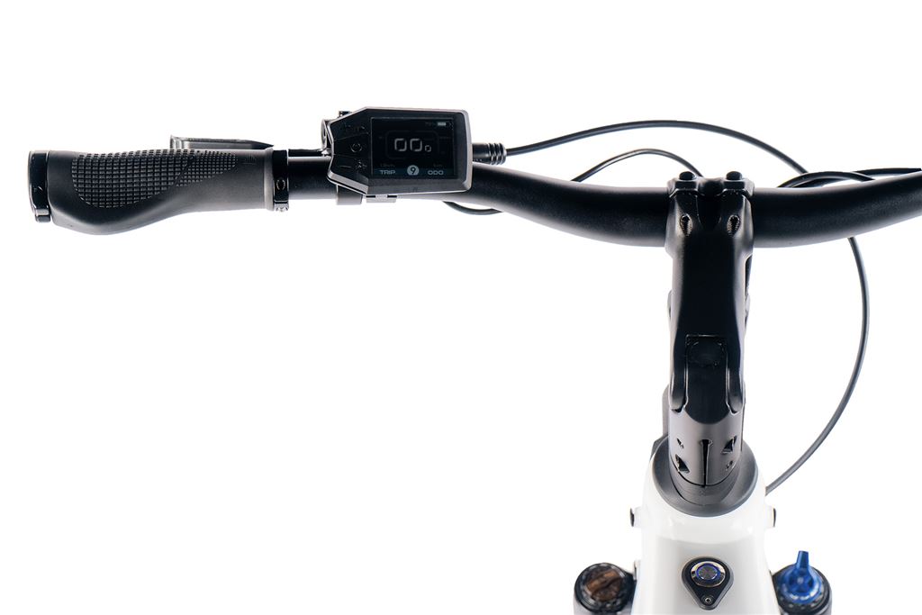 E-BIKE 28 SANDY LADY 16,5-1,WHITE SHINY (REAR MOTOR)
