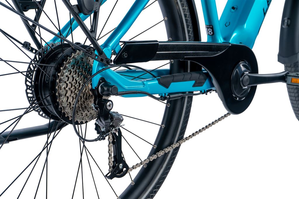 E-BIKE 28 SANDY LADY 16,5-2, BLUE LIGHT (REAR MOTOR)