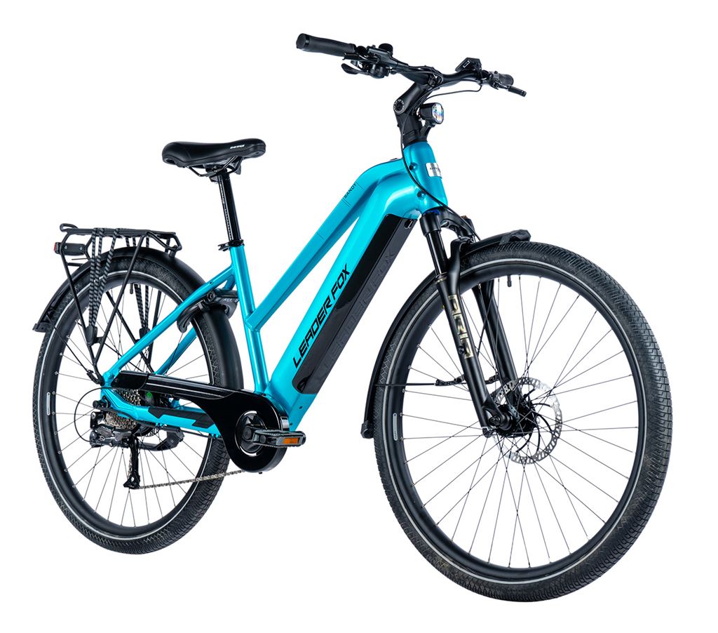 E-BIKE 28 SANDY LADY 18-2, BLUE LIGHT (REAR MOTOR)