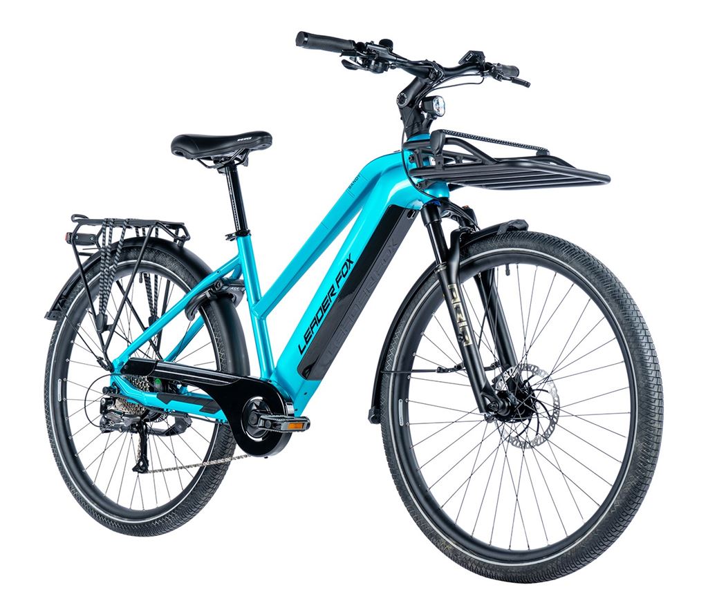 E-BIKE 28 SANDY LADY 18-2, BLUE LIGHT (REAR MOTOR)