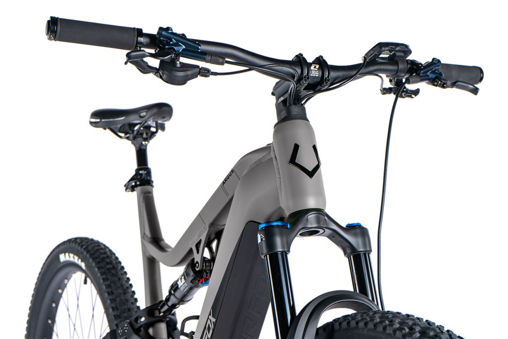 E-BIKE ARGUS FULL.SUSP 29, GREY SHINY 17,5-1  ( PANASONIC )