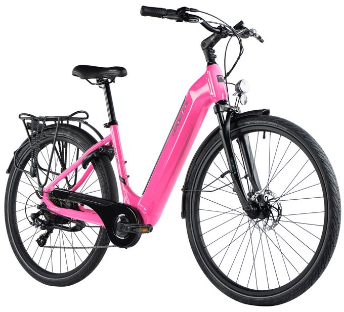 E-BIKE 28 INDUKTORA 16,5-5, PINK SHINY (rear motor)