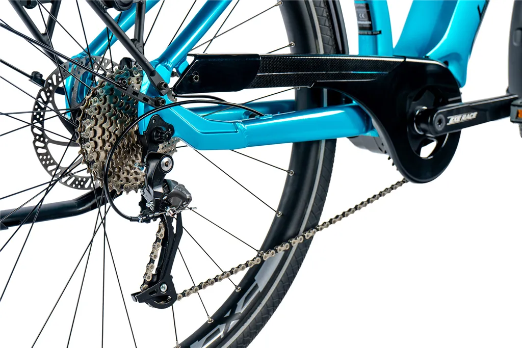 E-BIKE 28 DENVER LADY 18-1, BLUE LIGHT (M300)