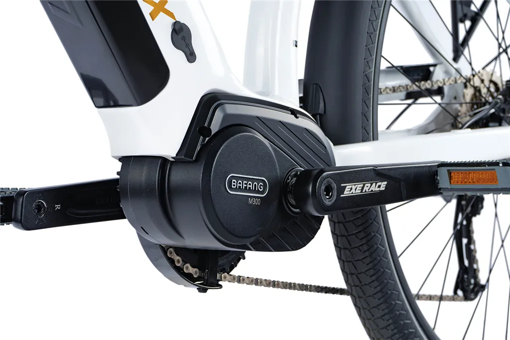 E-BIKE 28 DENVER LADY 16,5-2, WHITE SHINY (M300)
