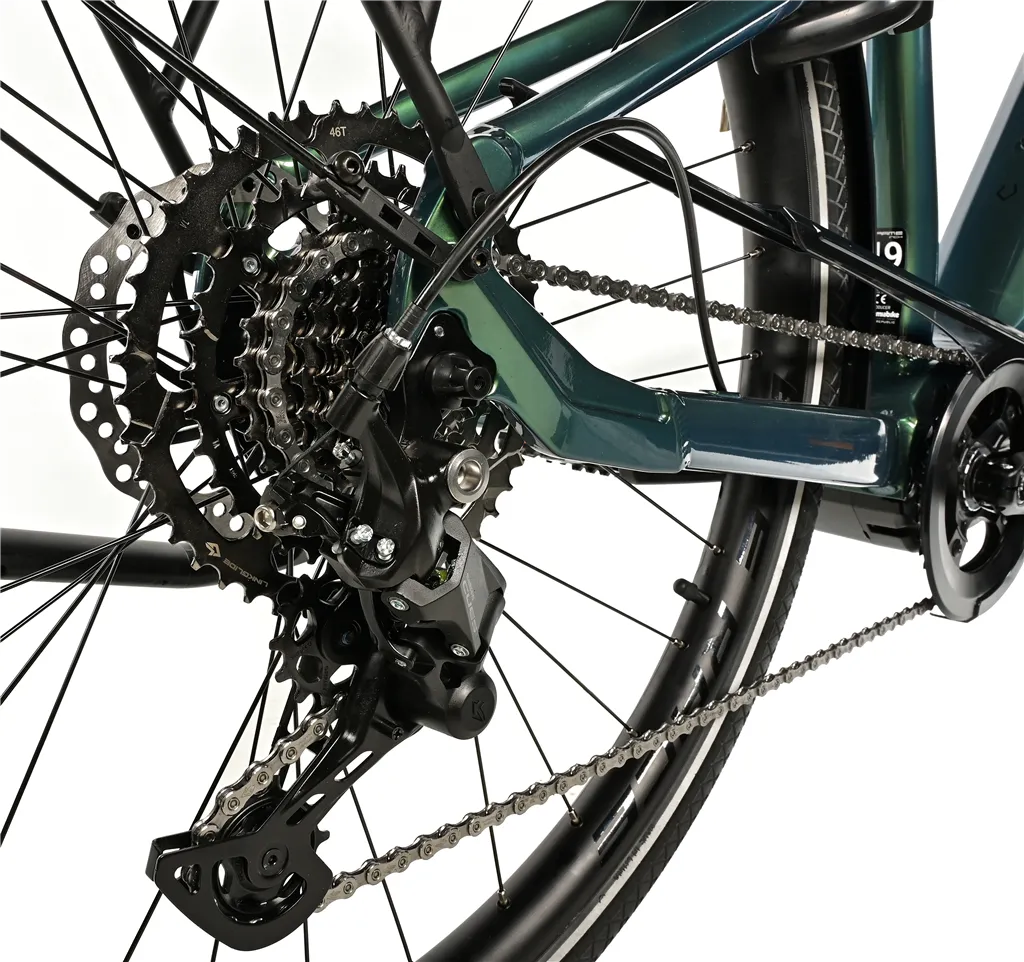 E-BIKE 28 LUCAS GENT 17,5-1, GREEN BOTTLE (M420)