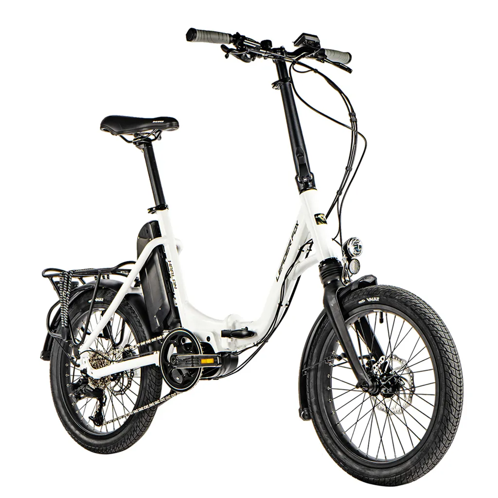 E-BIKE 20 HARLAN-2, WHITE SHINY (MODEST)