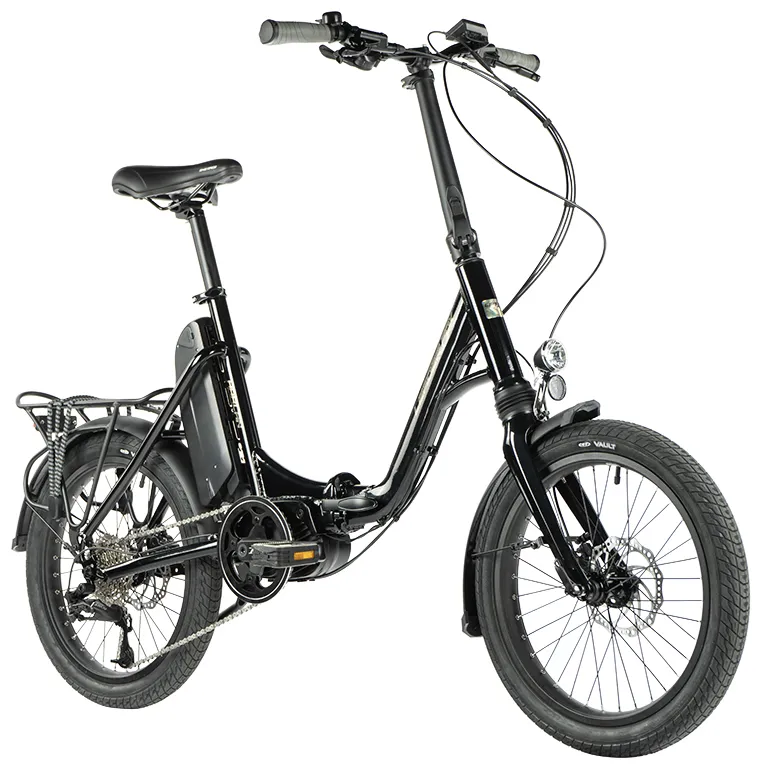 E-BIKE 20 HARLAN-1, BLACK SHINY (MODEST)