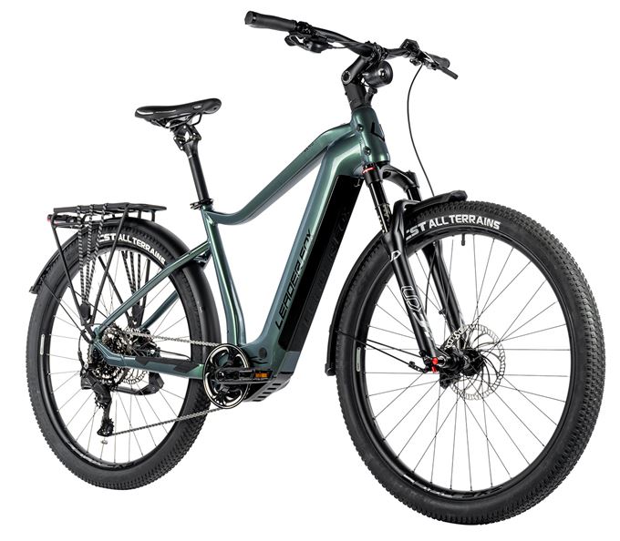 E-BIKE 28 BEND GENT CROSS 22,5-2, GREEN BOTTLE (M510)
