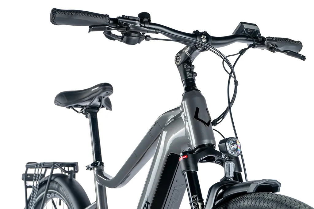 E-BIKE 28 DENVER GENT 19-2, GREY SHINY (M300)