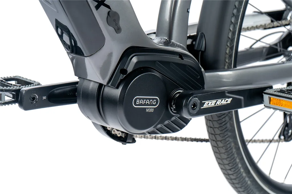 E-BIKE 28 DENVER GENT 19-2, GREY SHINY (M300)