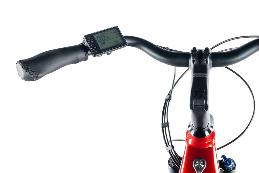 E-BIKE 28 NARA 18-1, DARK RED SHINY (REAR MOTOR)