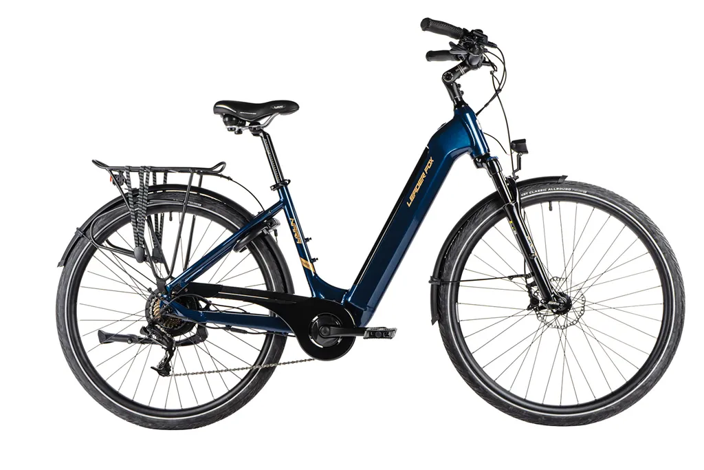 E-BIKE 28 NARA 16,5-2, DARK BLUE SHINY (REAR MOTOR)