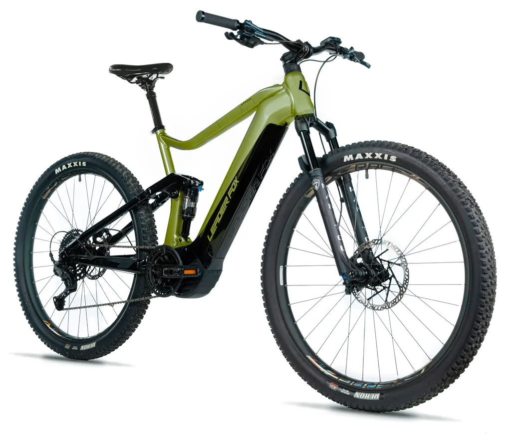 E-BIKE ARRAN FULL SUSP. 27,5 17,5-1, ARMY GREEN (PANASONIC)