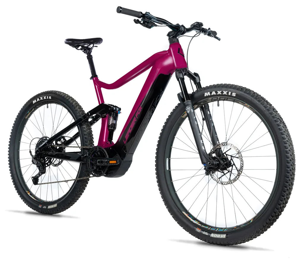 E-BIKE ARRAN FULL SUSP. 27,5, 17,5-2, VIOLET SHINY (PANASONIC)