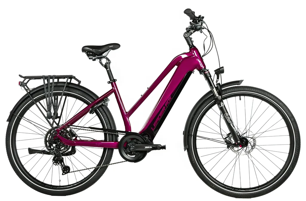 E-BIKE 28 LUCAS LADY 18-2, VIOLET SHINY (M420)