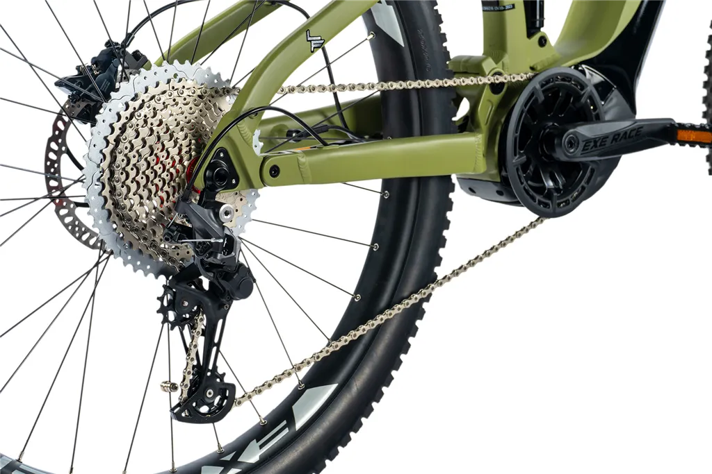 E-BIKE AYRA FULL.SUSP 29, 21,5-5, GREEN MILITARY (PANASONIC)