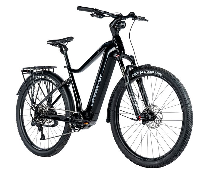 E-BIKE 28 BEND GENT CROSS 19-1, BLACK SHINY (M510)