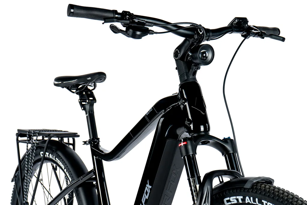 E-BIKE 28 BEND GENT CROSS 20,5-1, BLACK SHINY (M510)