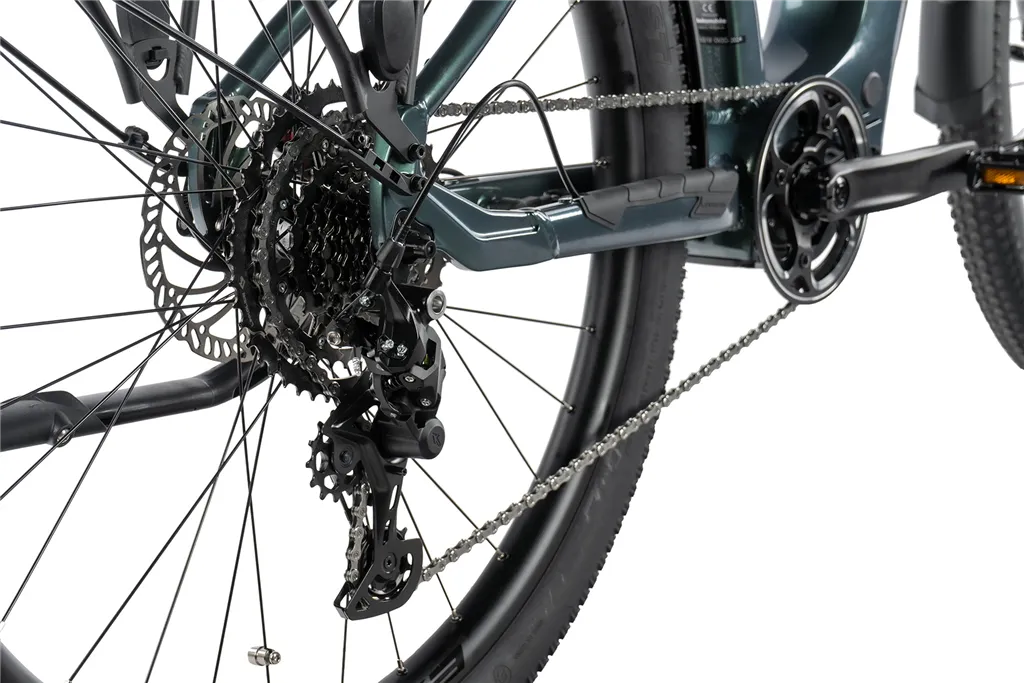 E-BIKE 28 BEND GENT CROSS 17,5-2, GREEN BOTTLE (M510)