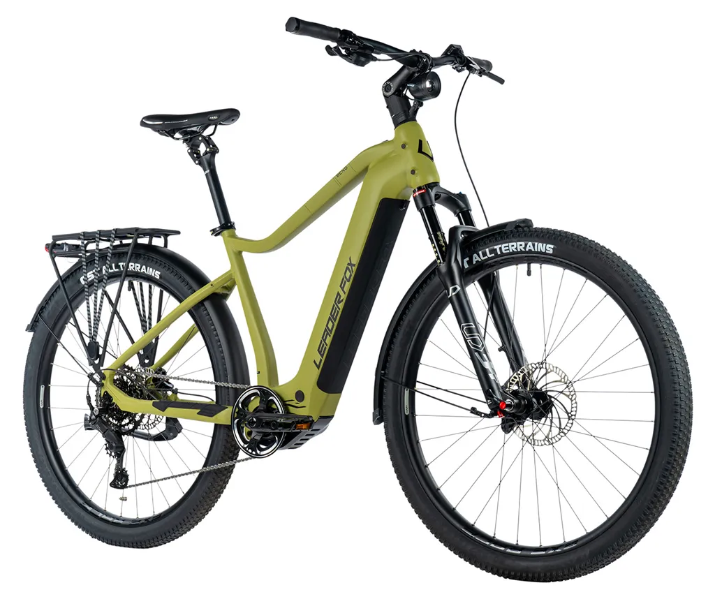 E-BIKE 28 BEND GENT CROSS 17,5-3, ARMY GREEN (M510)