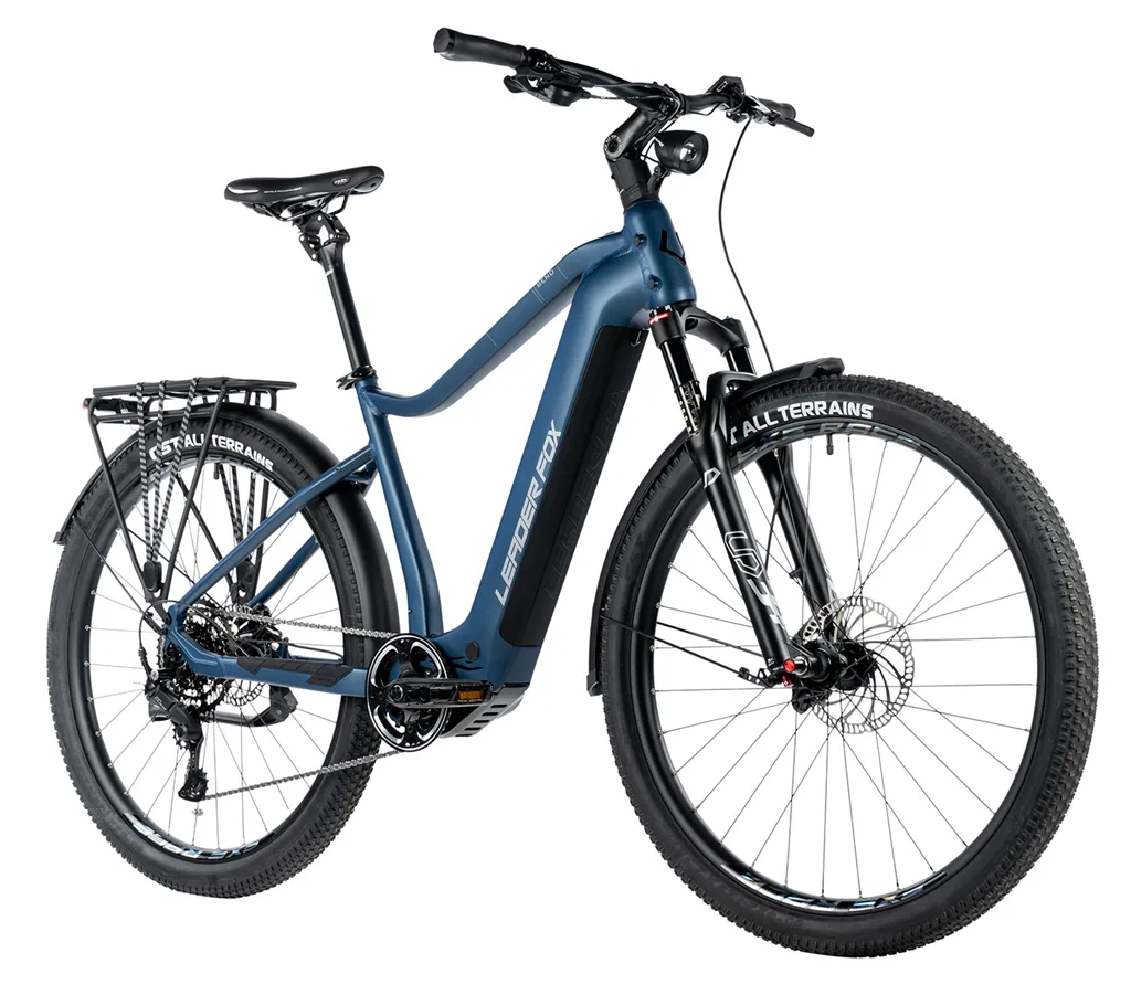 E-BIKE 28 BEND GENT CROSS 17,5-4, BLUE MATT (M510)