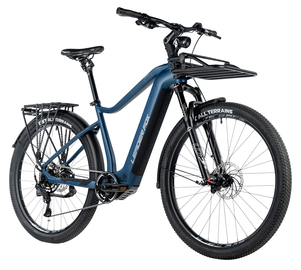 E-BIKE 28 BEND GENT CROSS 17,5-4, BLUE MATT (M510)