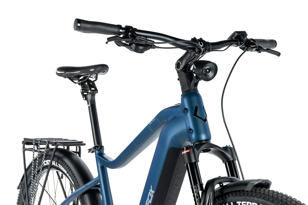E-BIKE 28 BEND GENT CROSS 17,5-4, BLUE MATT (M510)