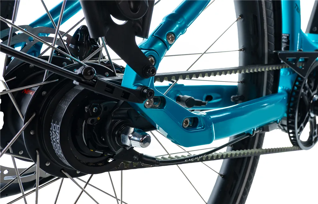 E-BIKE 28 TERTIUM CITY 18-2, BLUE LIGHT (M420/NEXUS 8, BELT)
