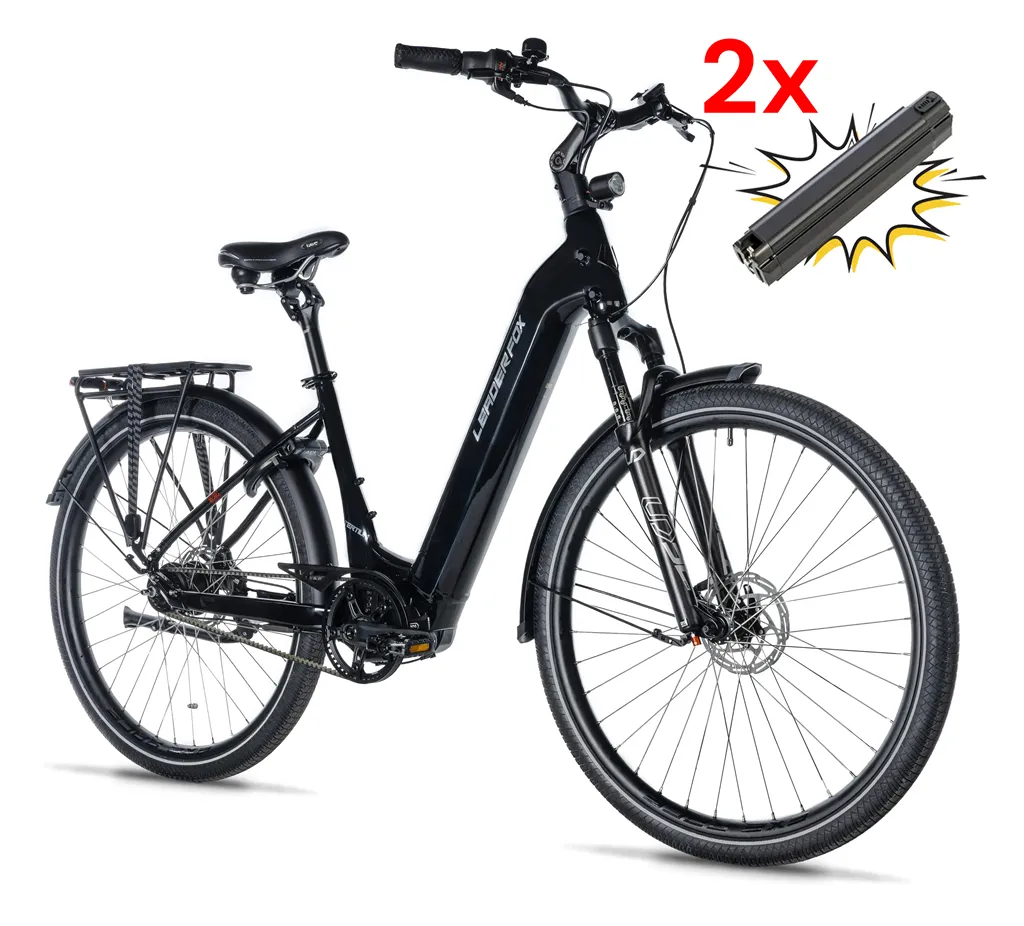 E-BIKE 28 TERTIUM CITY 16,5-1, BLACK SHINY (M420/NEXUS 8, BELT)