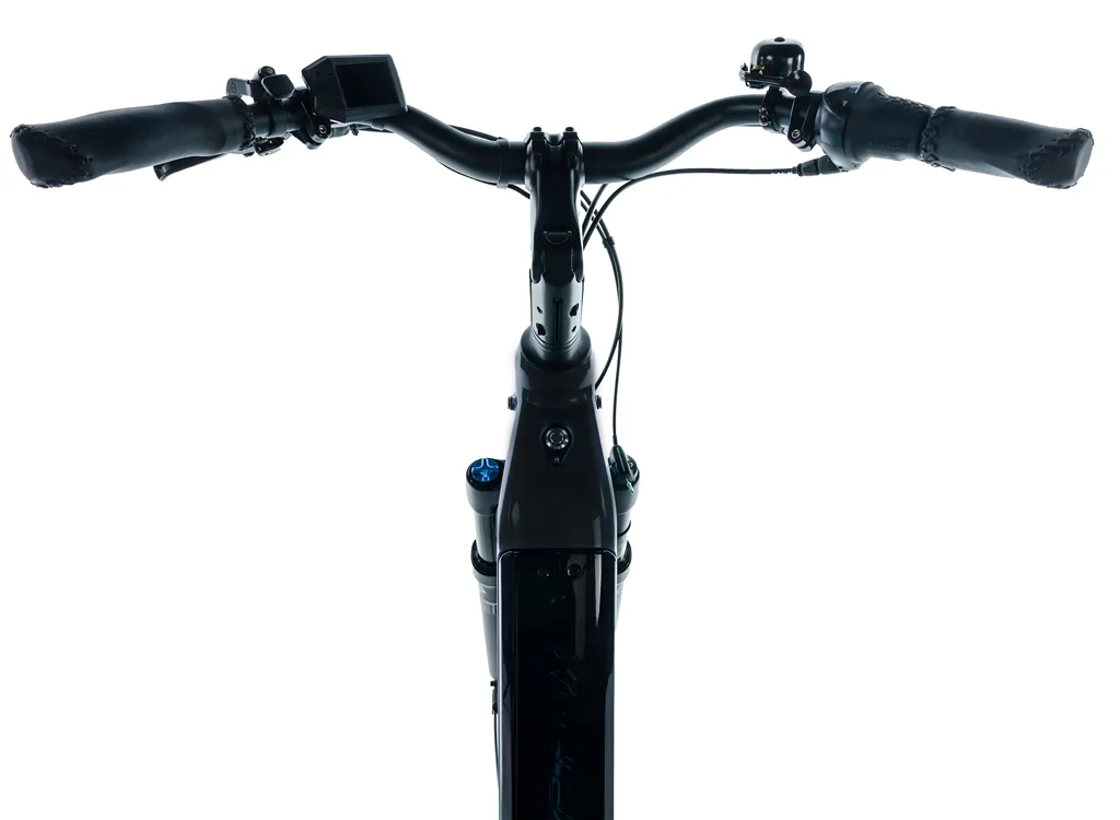 E-BIKE 28 TERTIUM CITY 18-1, BLACK SHINY (M420/NEXUS 8, BELT)