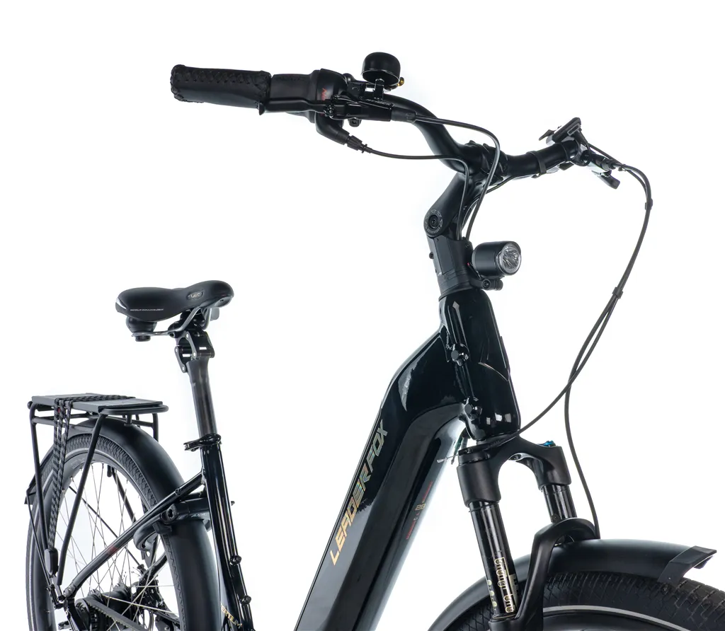 E-BIKE 28 TERTIUM CITY 20-1, BLACK SHINY (M420/NEXUS 8, BELT)