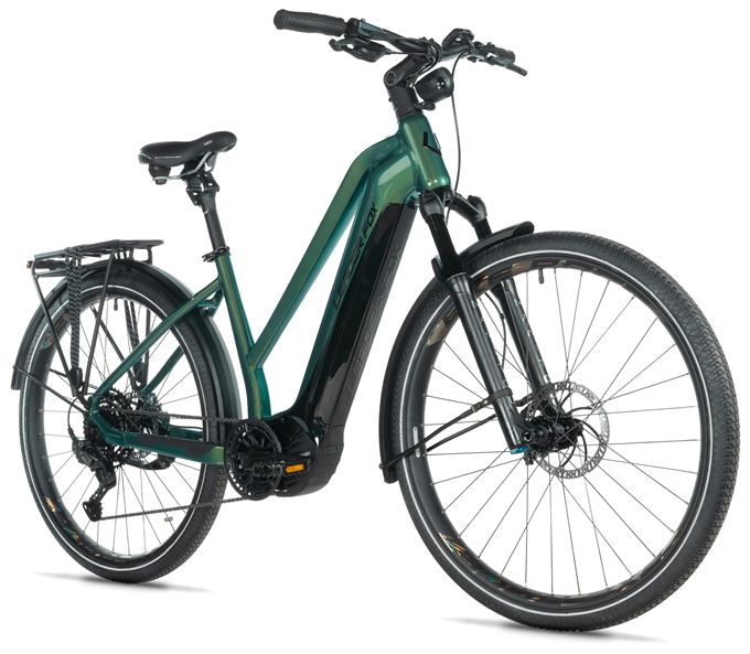 E-BIKE DIXON LADY 29,16,5-1, GREEN BOTTLE (PANASONIC)