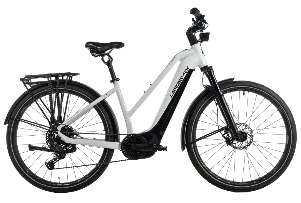 E-BIKE DIXON LADY 29,18-2, WHITE SHINY (PANASONIC)