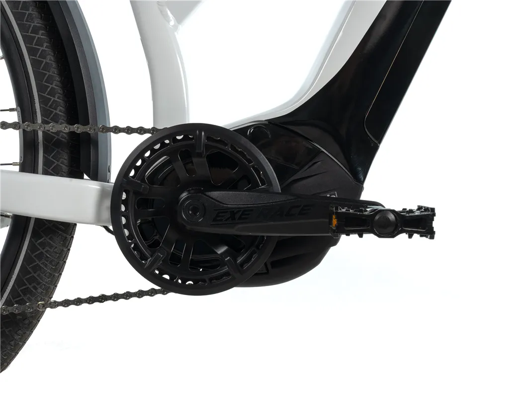 E-BIKE DIXON LADY 29,18-2, WHITE SHINY (PANASONIC)