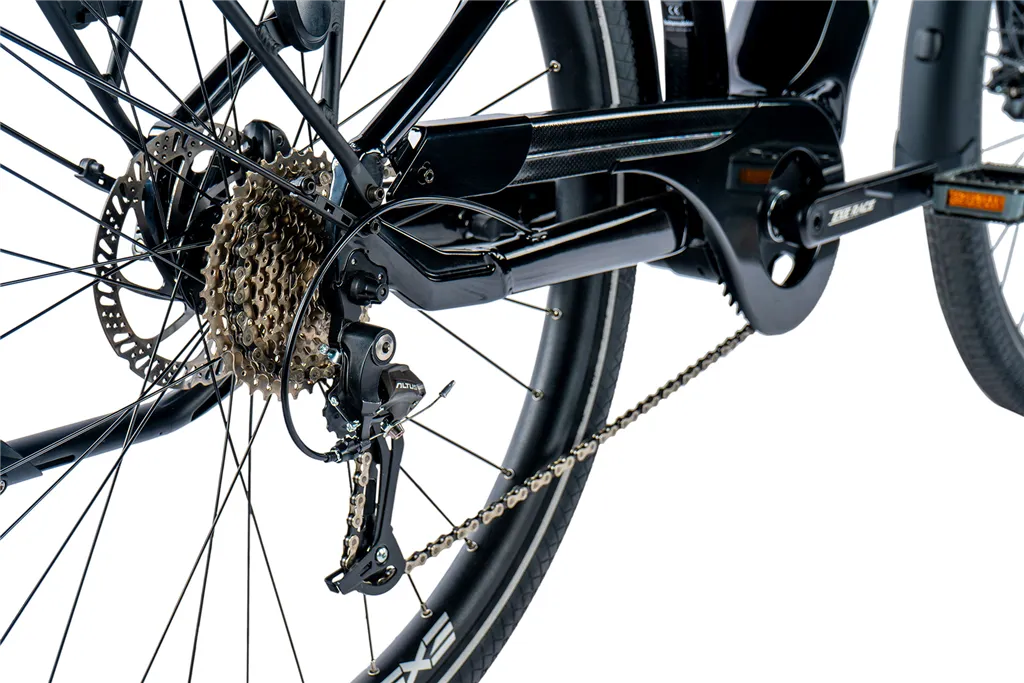 E-BIKE 28 DENVER GENT 17,5-1, BLACK SHINY (M300)