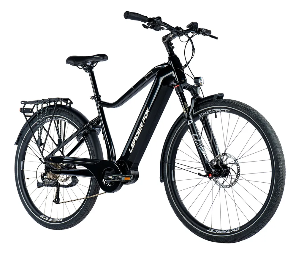 E-BIKE 28 DENVER GENT 22,5-1, BLACK SHINY (M300)