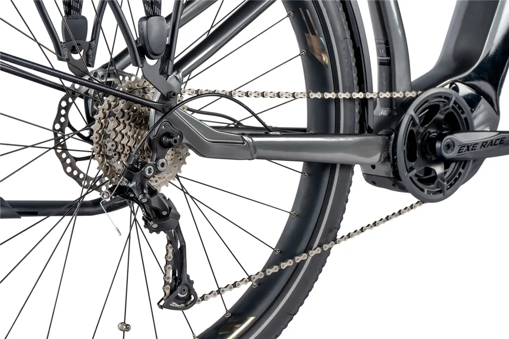 E-BIKE DIXON GENT 29,22,5-1,  GRAY SHINY (PANASONIC)