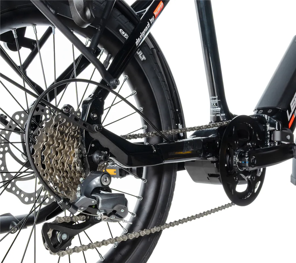 E-BIKE 20 URBY-1, BLACK SHINY (FR5/M420)