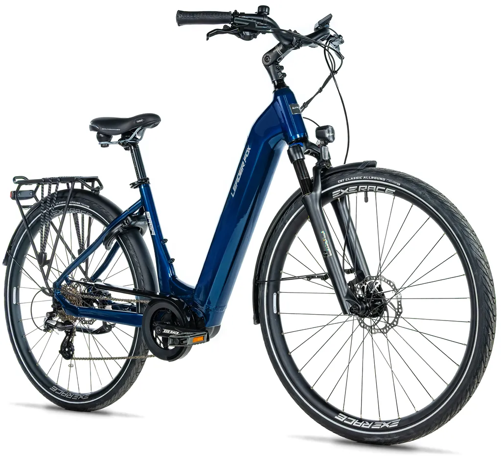 E-BIKE 28 SAGA CITY 20-2, DARK BLUE SHINY (MODEST)