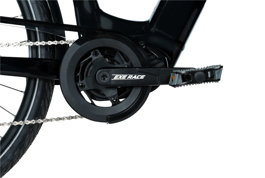 E-BIKE 28 SAGA CITY 16,5-1, BLACK SHINY (MODEST)