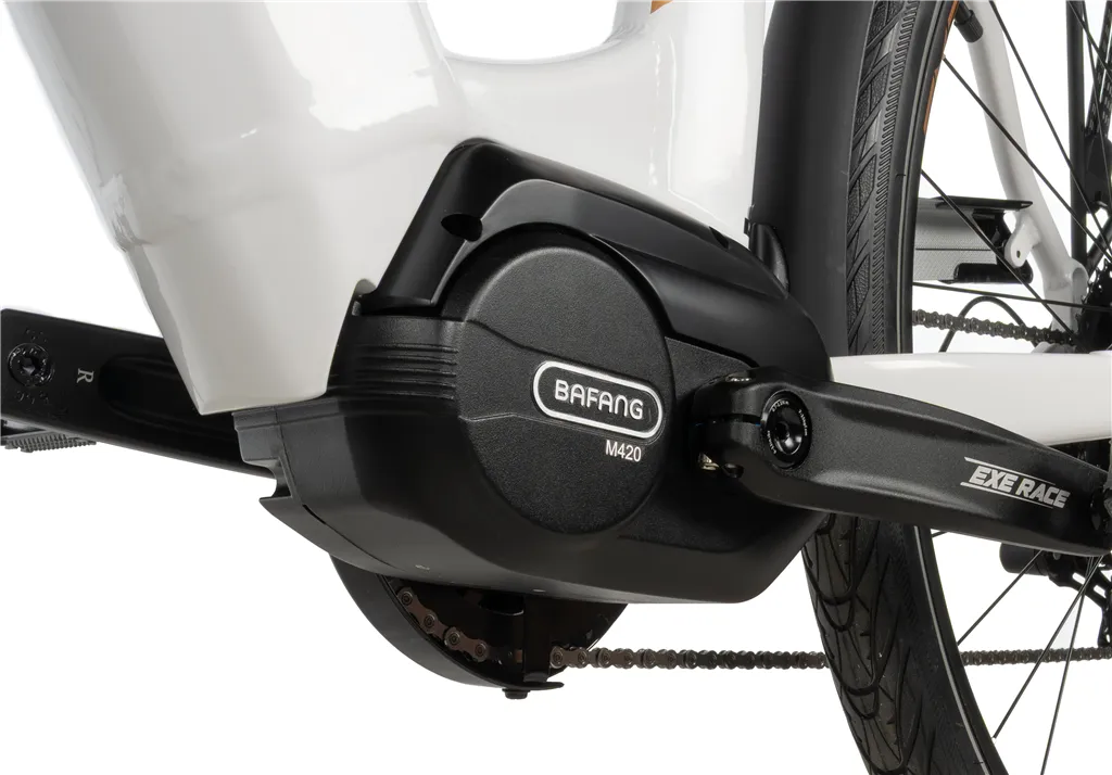 E-BIKE 28 VIVALO 20-2, WHITE SHINY (M420)