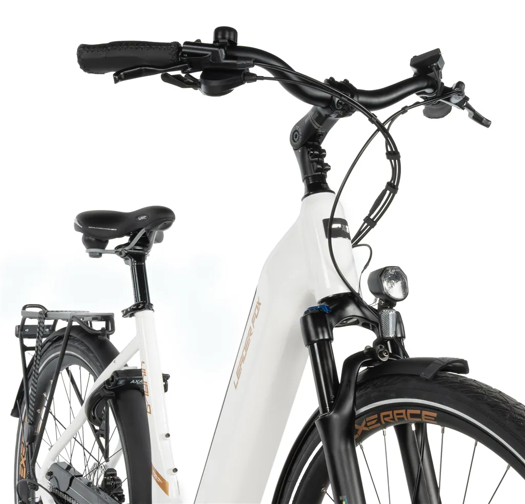 E-BIKE 28 VIVALO 18-2,  WHITE SHINY (M420)