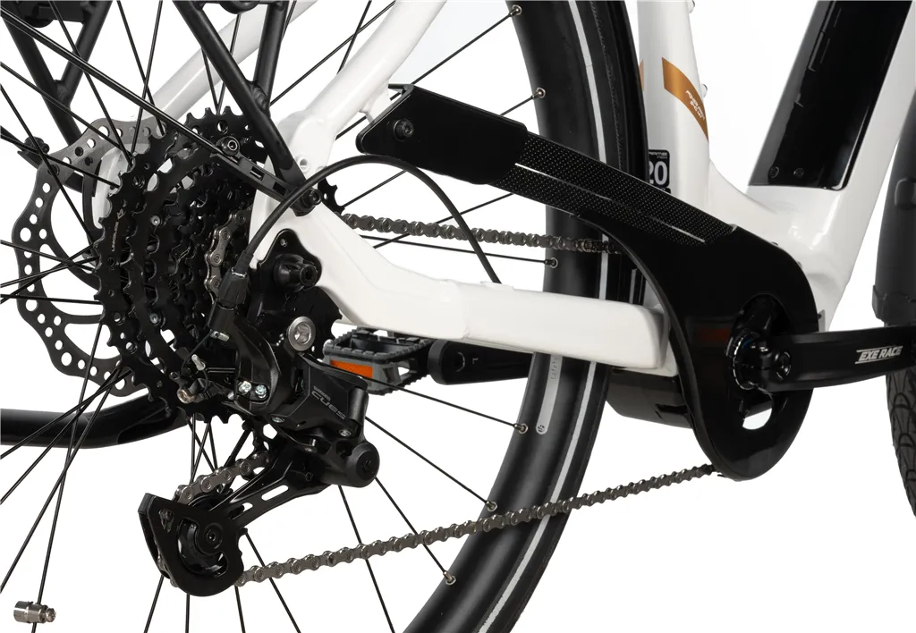 E-BIKE 28 VIVALO 18-2,  WHITE SHINY (M420)