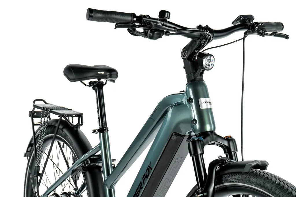 E-BIKE 28 SANDY LADY 16,5-3, GREEN BOTTLE (REAR MOTOR)