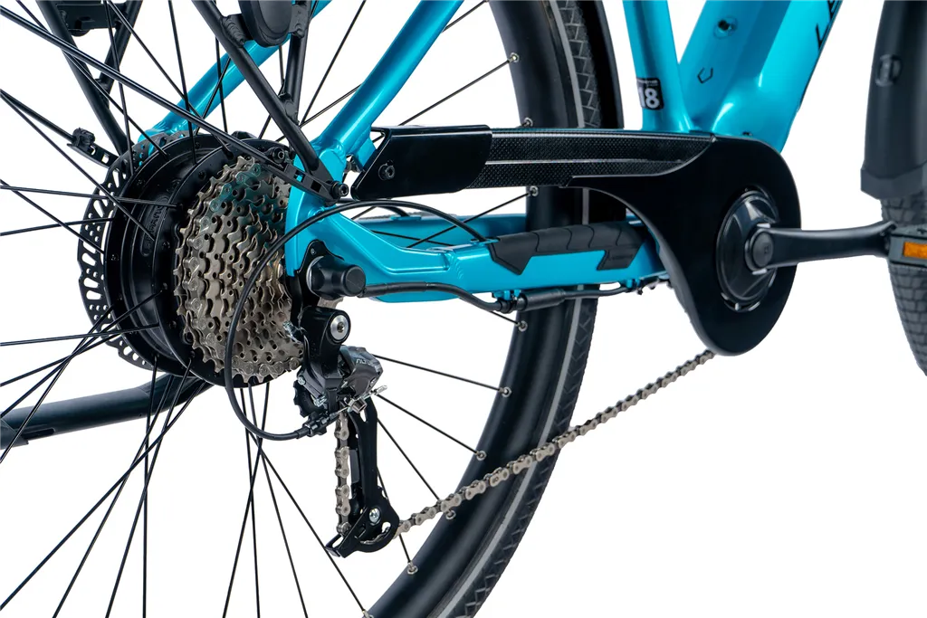 E-BIKE 28 SANDY LADY 16,5-2, BLUE LIGHT (REAR MOTOR)