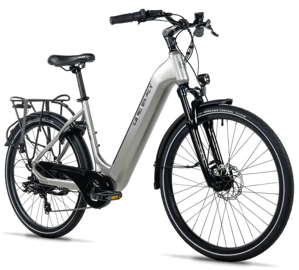 E-BIKE 26 LOTUS 16,5-3, SILVER (rear motor)